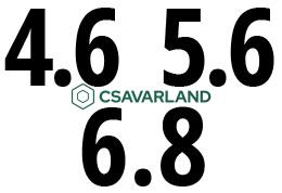 4.6, 5.6, 6.8 osztály