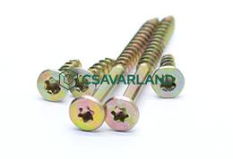 Sülly. fejű forgácslap csavarok, Tx