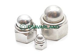 DIN986 - Hatlapú műanyagbetétes önzáró magas zárt anya