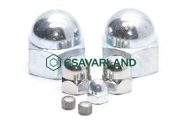 DIN917 / DIN1587 - Hatlapú zárt anyák