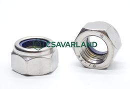 DIN982/985/986 - Hatlapú műanyagbetétes önzáró anyák