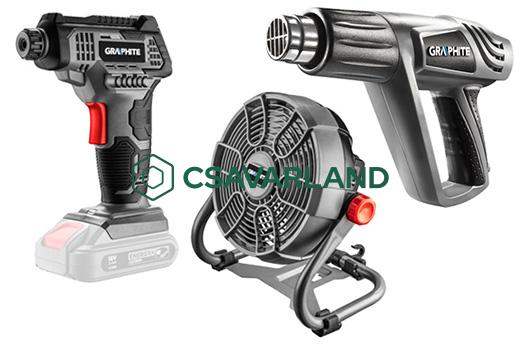 Hőlégfúvók, ventillátorok és pumpák