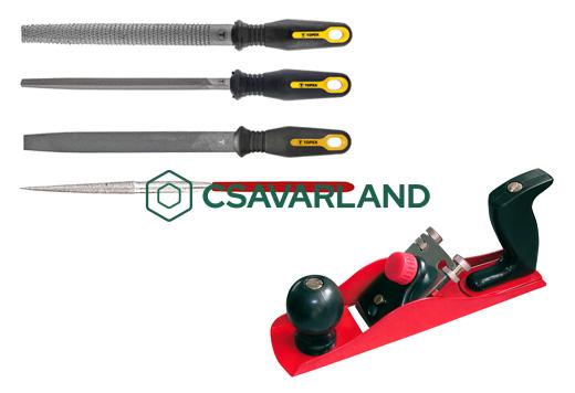 Reszelők, ráspolyok, gyaluk