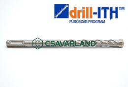 SDS-plus 4 élű betonfúrók