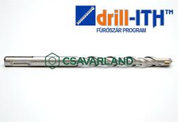 SDS-plus 2 élű betonfúrók