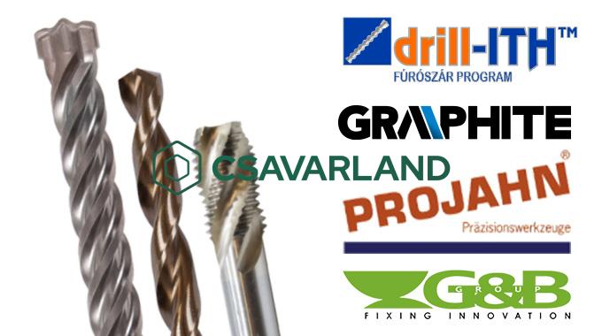 Fúrószárak és menetkészítő szerszámok